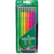 Ticonderoga Bright Neon No. 2 Pencils