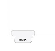 Avery Style Index, Bottom Tab (Letter Size)