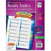 Avery Double Column Index Divider