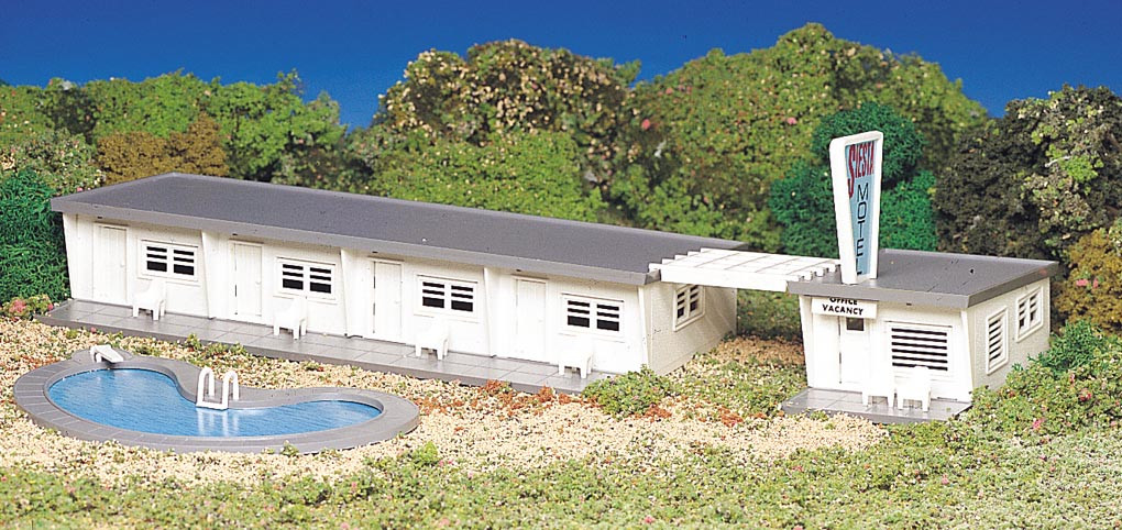 plasticville ho scale buildings