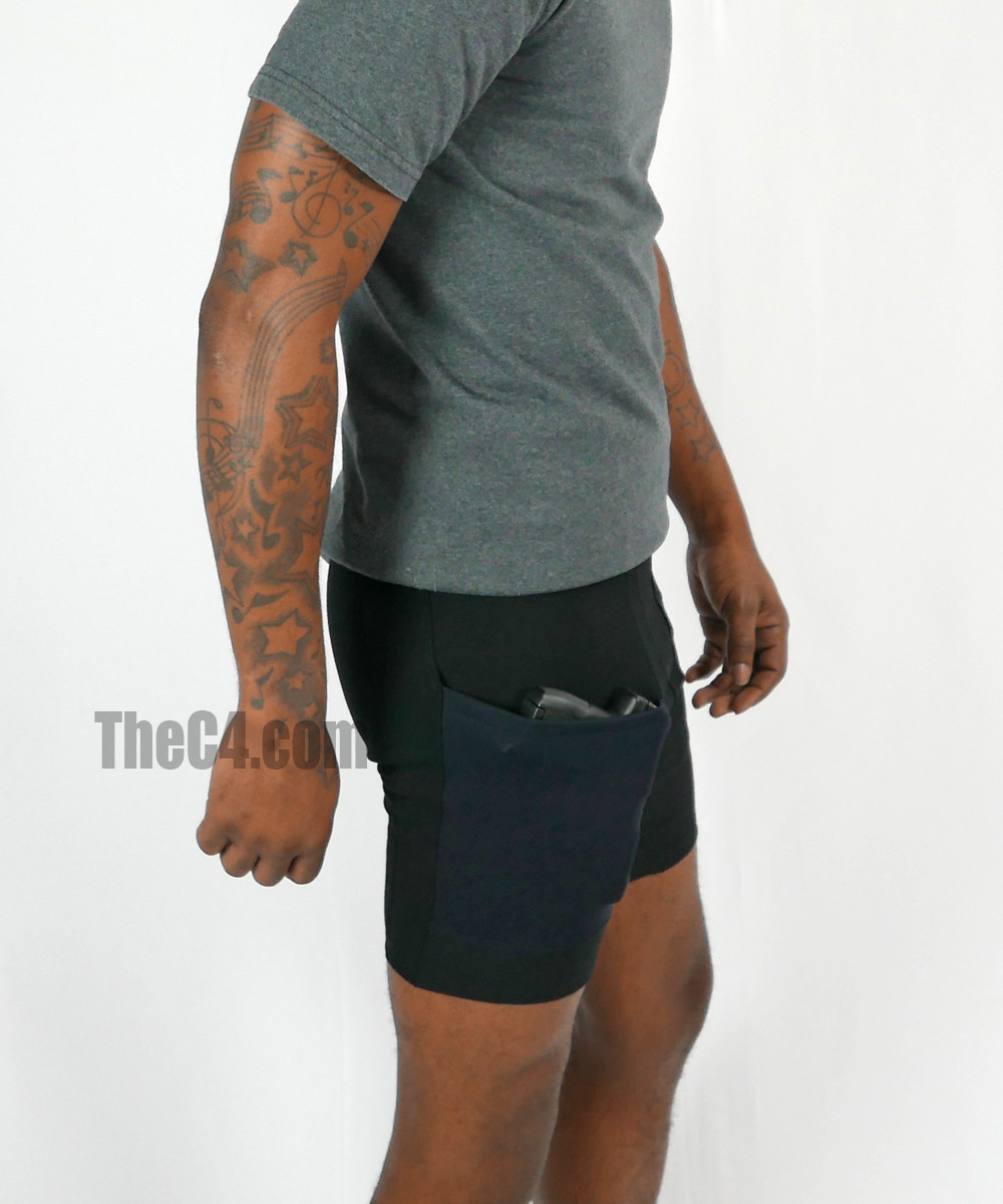 Men's Thigh Holster Shorts/C4