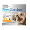 NexGard Flea and Tick Treatment for dogs in a Tasty Chew 3 pack for small dogs 2-4kg