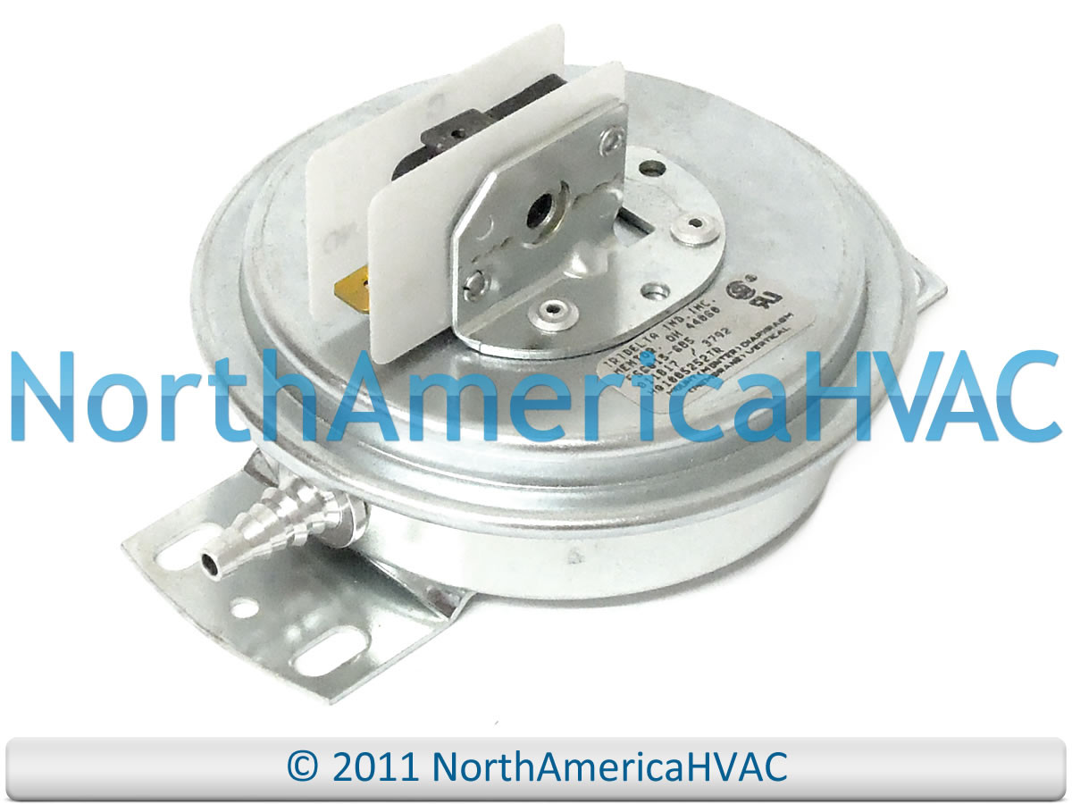 Tridelta ICP Tempstar Heil Comfortmaker Furnace Air Pressure Switch