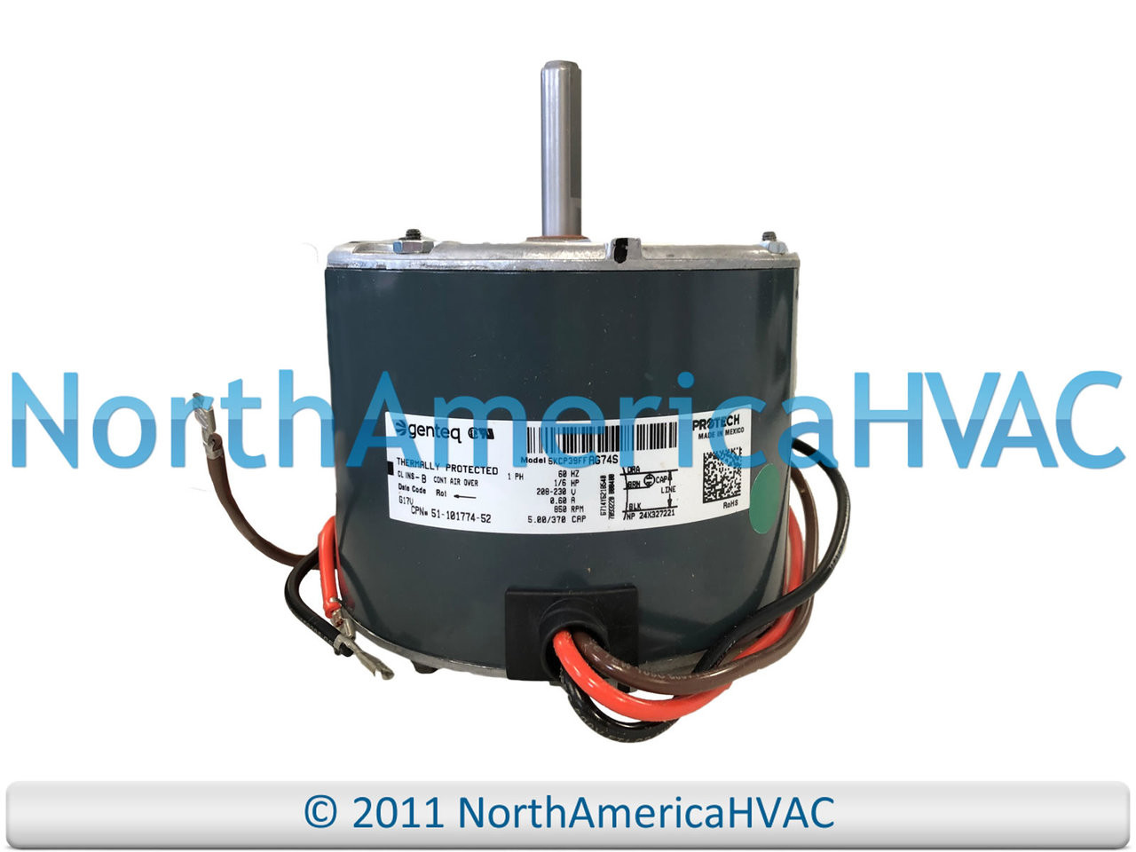 Ruud Weather King Condenser Fan Motor 16 51 102500 03