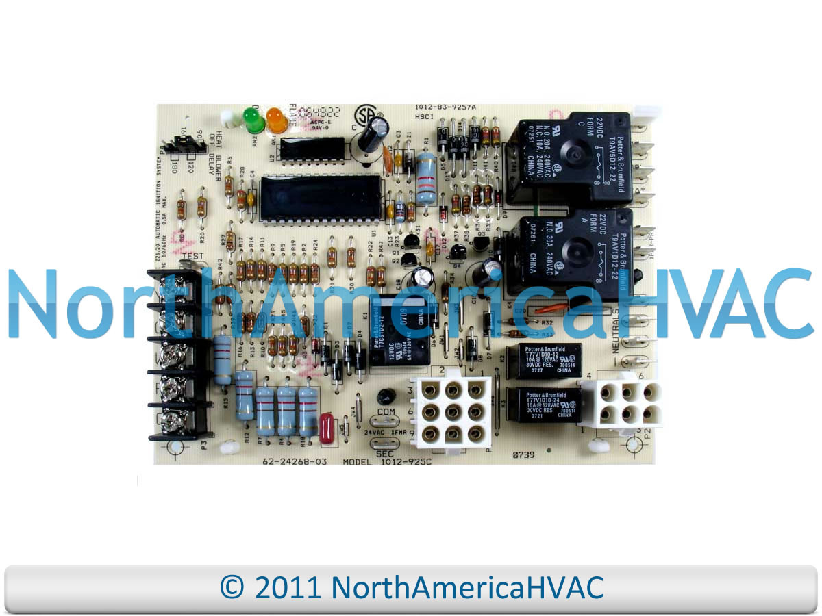 Rheem Ruud Corsaire 1012-925A 1012-925B Control Board - North America
