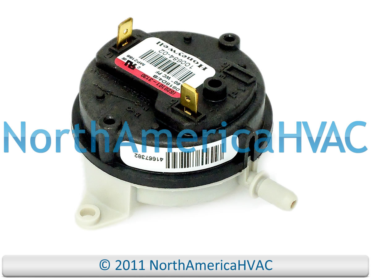 Honeywell Furnace Vent Air Pressure Switch IS203875802 IS20387-5802 1.15/" WC