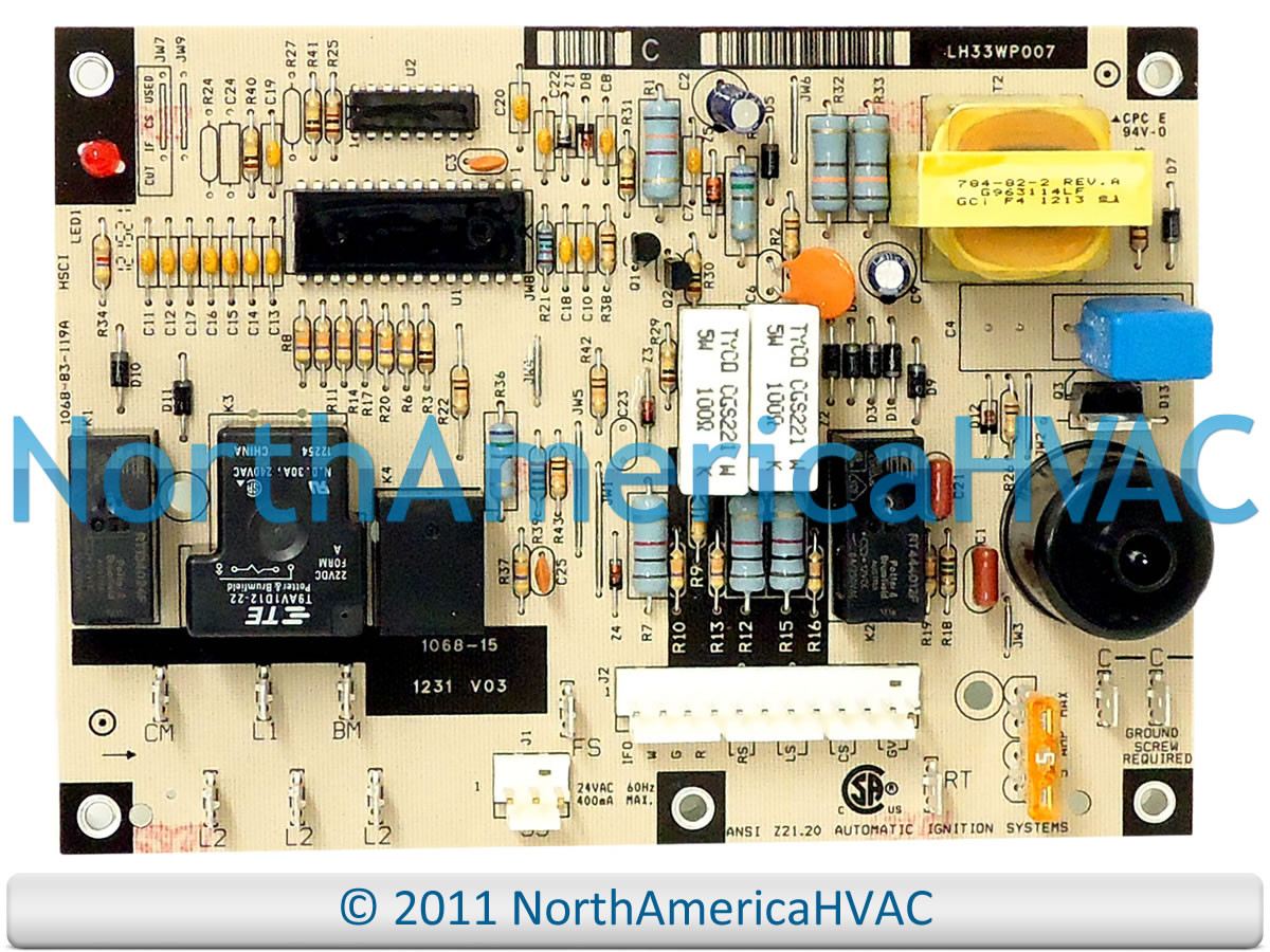 OEM Carrier Bryant Payne Day & Night Furnace Fan Control Circuit Board