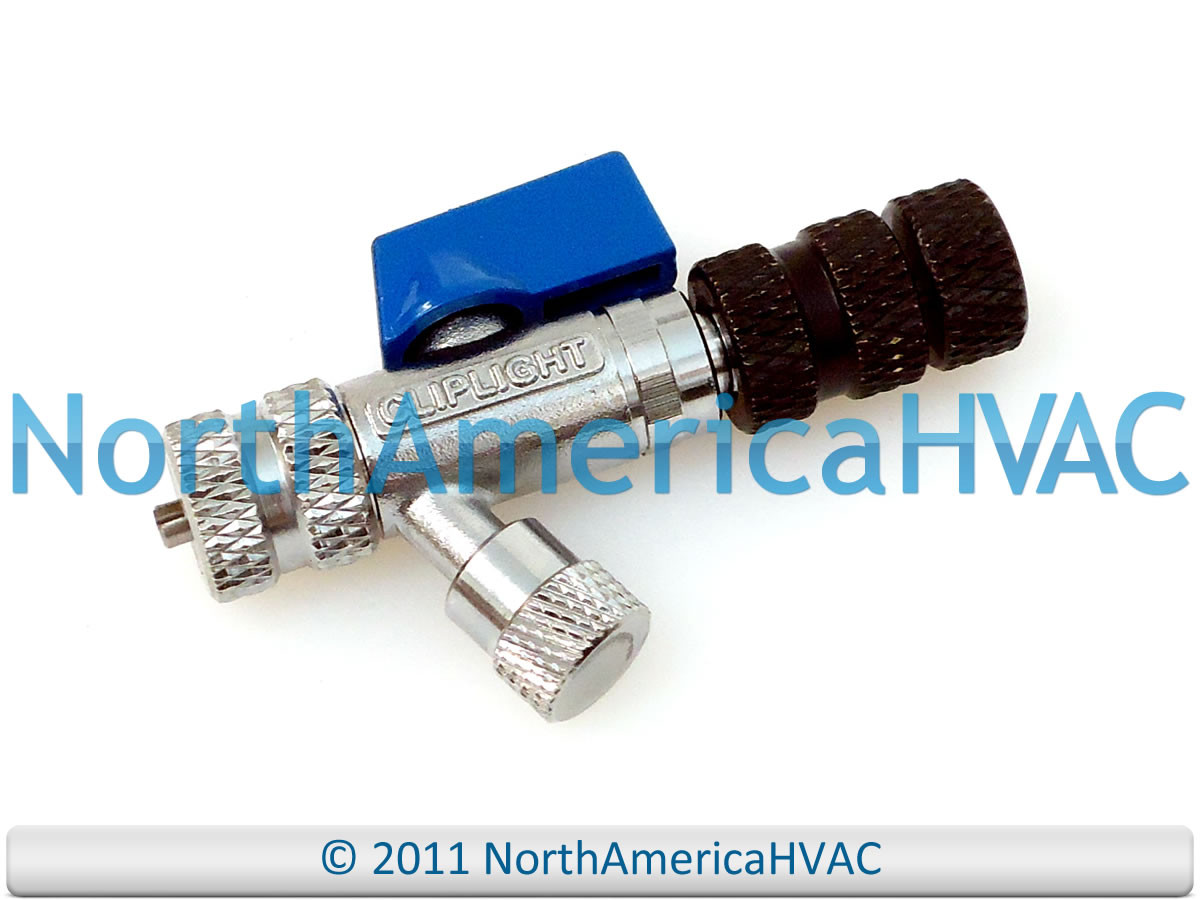 NEW Dual Schrader Valve Core Remover Tool Replace & Install Schraders HVAC North America