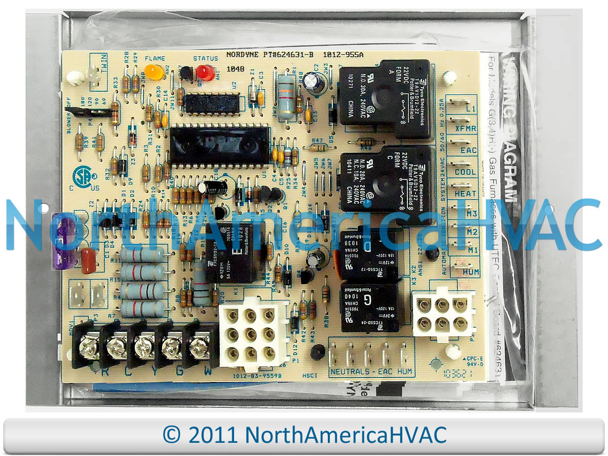 Intertherm Miller Nordyne Control Board 624628 903106 North America