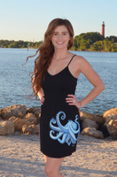 Black Octopus onesize  fits some dress with straps 