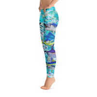 Deep Sea Fish longer lengh Leggings