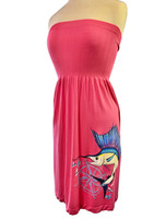 Sailfish pink  ONESIZE LONGER LENGTH tube top dress