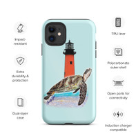SeaTutle Jupiter Lighthouse Tough iPhone case