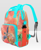 Seaturtle Jupiter Fl Backback -   Multi-Function Backpack or diaper bag