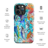Fish and Reef Print Tough Case for iPhone®