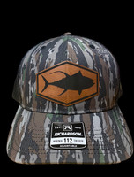  Orignal Camo  Leather TUNA  patch hat SNAPBACK.