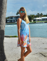 SUMMER SALE -Reef Dress with 3/4 zip frot 