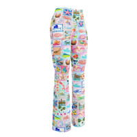 Postmark Paradise Flare leggings