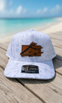 hogfish spear fishing summer hat 10/10 waterproof snapback hat with mutton and lobster