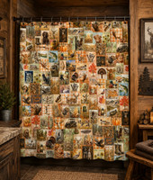 Limited Edition Fall Shower Curtain- 3 different design options