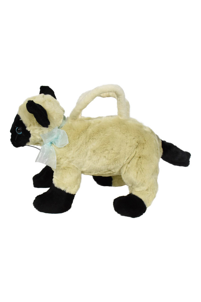 plush animal purse