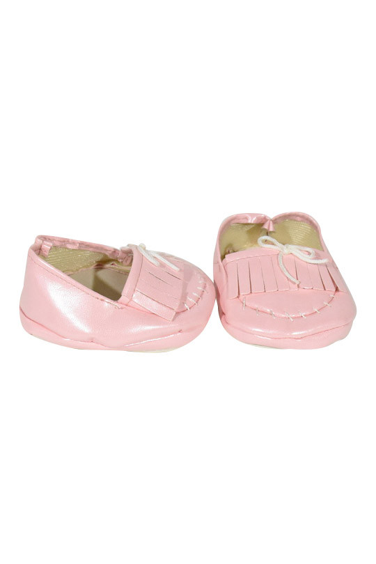 pink moccasins