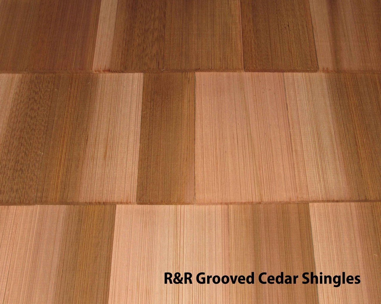 R R Grooved Cedar Shingles Total Wood Store