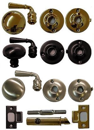 Storm Door Lock And Lever Handle Set Ives