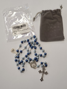 R40 Blue Guadalupe Rosary