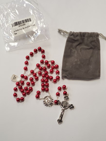 R41 Red St. Benedict Rosary