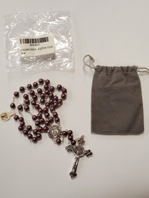 R42 Brown St. Benedict Rosary
