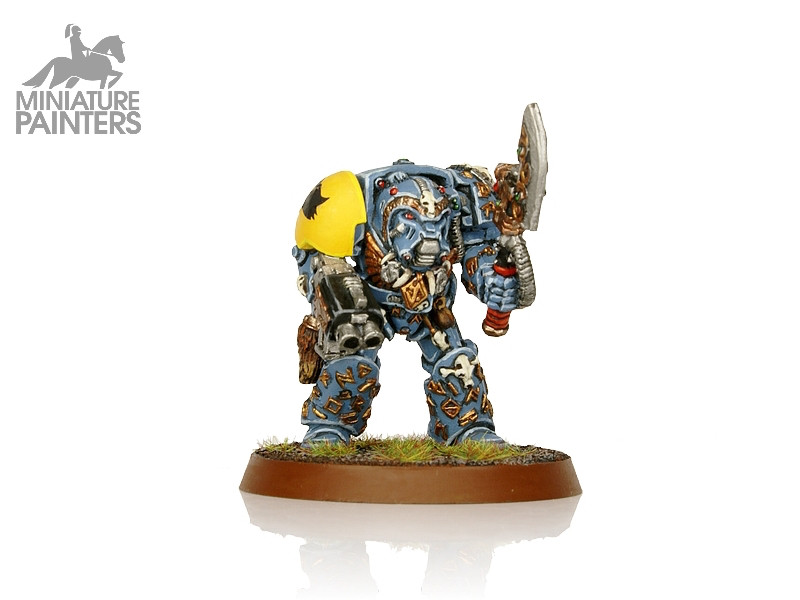Space Wolves Rune Priest In Terminator Armour Miniature Painters