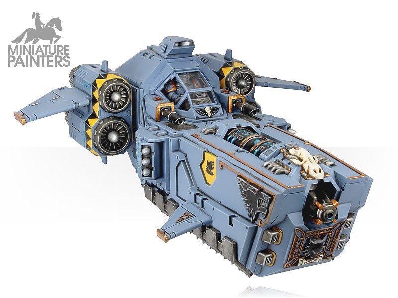 Space Wolves Stormfang Gunship Miniature Painters