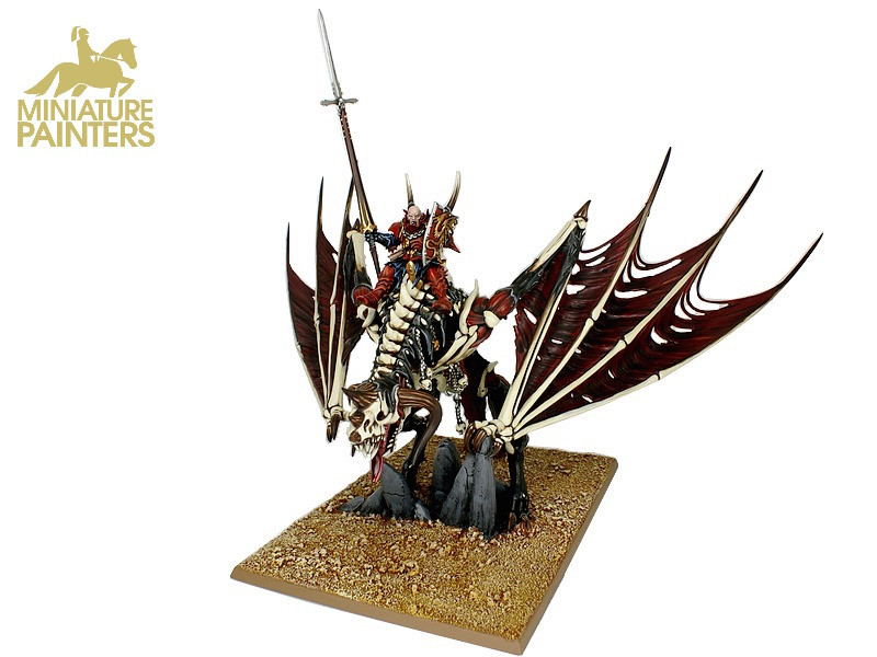 SOULBLIGHT GRAVELORDS VAMPIRE LORD ON TERRORGHIEST - MINIATURE 