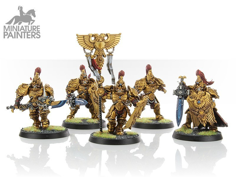 Adeptus Custodes Custodian Guard X5 Miniature Painters