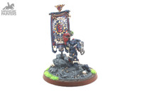 CRIMSON FISTS 25th ANNIVERSARY SPACE MARINE AT SILVER QUALITY