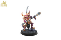 HEDONITES OF SLAANESH LORD OF PAIN IN PINK AT GOLD QUALITY