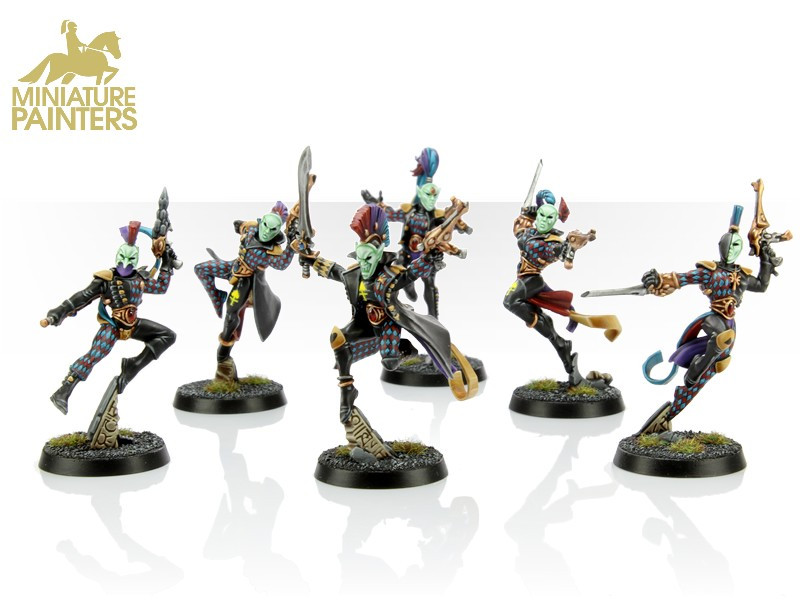 Harlequin Troupe Miniature Painters