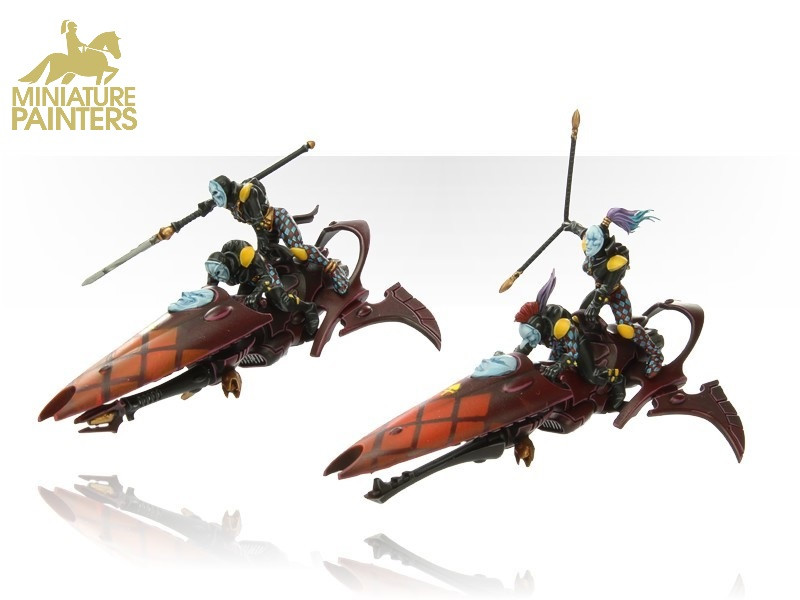 Harlequin Skyweavers Miniature Painters