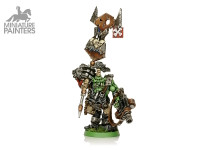 SILVER Nob with Waaagh Banner