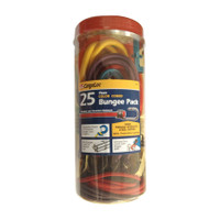 25Pc Color Coded Bungee Pk - CGL-84076