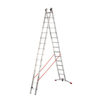 ProfiLot - Aluminium Multi-Purpose 2x15 Rungs Ladder