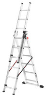 ProfiStep Combi - Aluminium Combination 3x6 Rungs Ladder