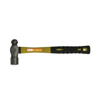 Ball Pein Hammer - Fiberglass Handle - 16 OZ - HTW-BPF-16