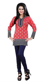 Silky Ethnic Kurti Tunic #DK768