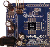 Schmartboard Parallax Propeller SchmartModule Development Board with Propeller IC (710-0005-02)