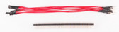 Schmartboard Qty. 10 7" Red Male to Female Jumper Wires with 40 Headers (920-0151-01)