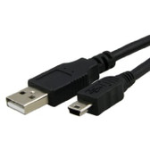 USB 2.0 Type A to Mini Type B 6' Cable (920-0015-01)