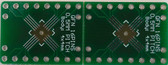 2 Schmartboard|ez .5mm Pitch, 16 Pin QFP/QFN to DIP With a Breadboard (204-0026-31)