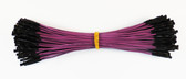 Schmartboard Qty. 100 Purple 5" Female Jumper Wires (920-0179-01)